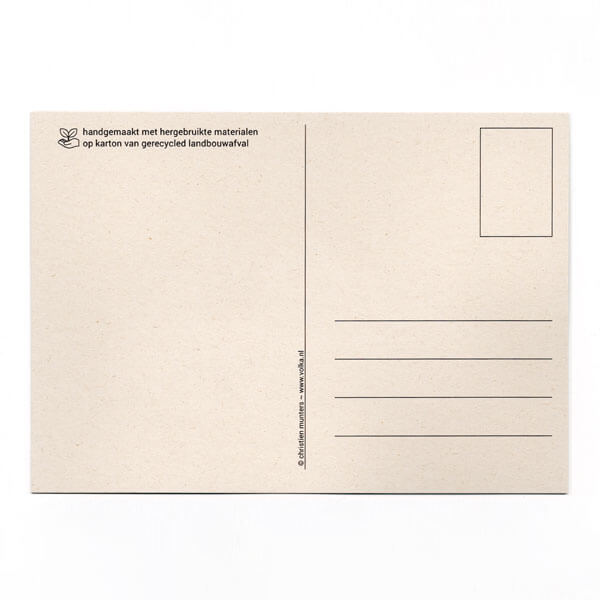 Ansichtkaart Jippie – Handgemaakt