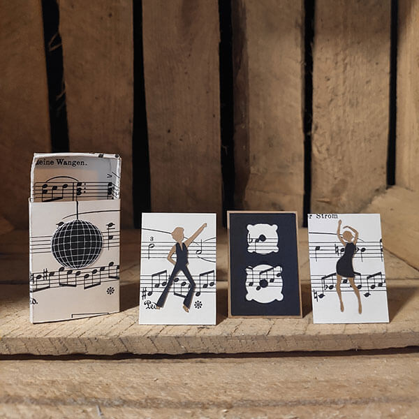 Mini Art – Tot de zon opkomt – Handgemaakt