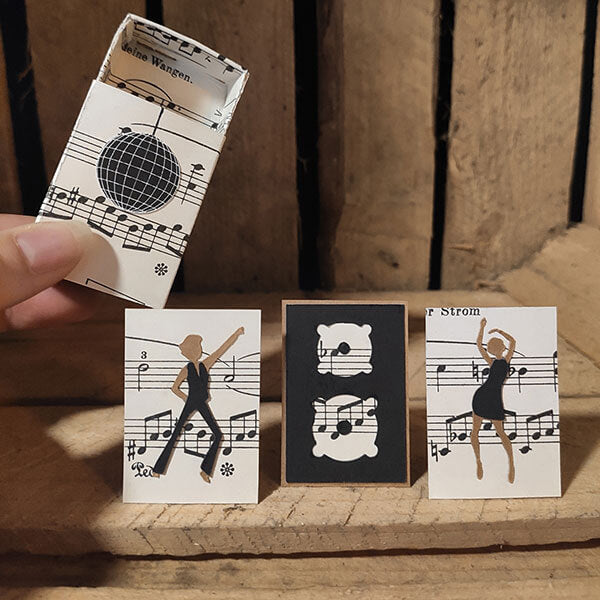 Mini Art – Tot de zon opkomt – Handgemaakt