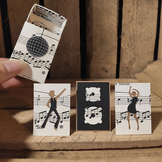 Mini Art – Tot de zon opkomt – Handgemaakt