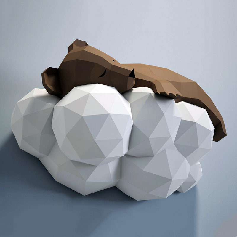 Sleeping Bear 3D Papercraft Kit