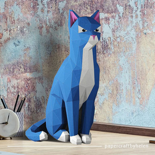 Cat - Blue