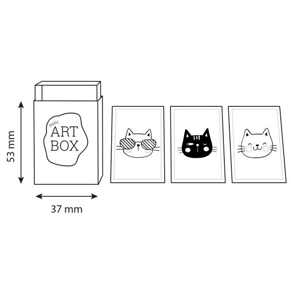Mini Art - Cats (4 pcs)