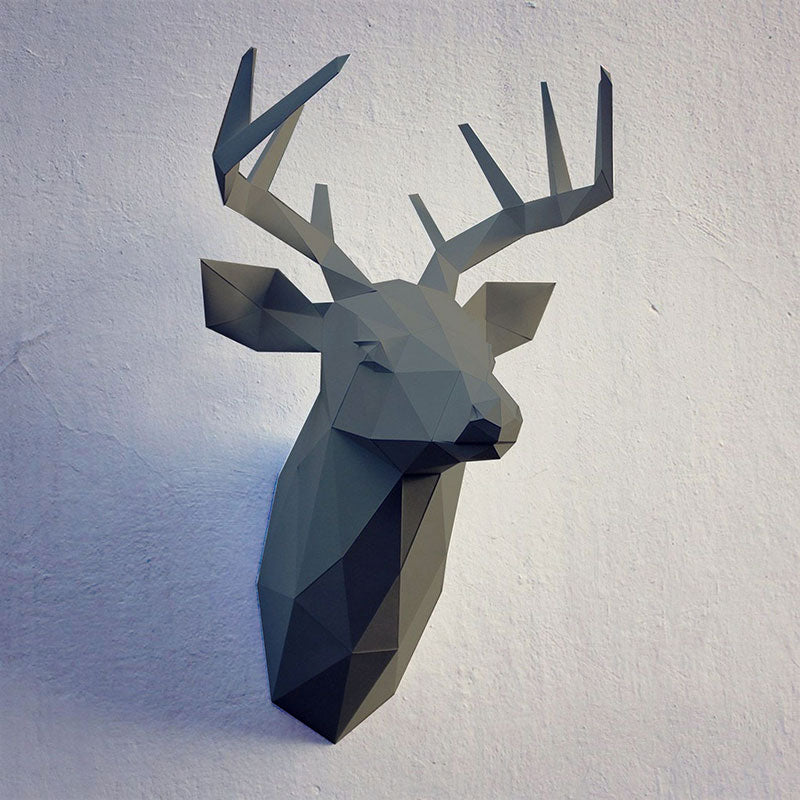 Deer Head 3D Papercraft Kit