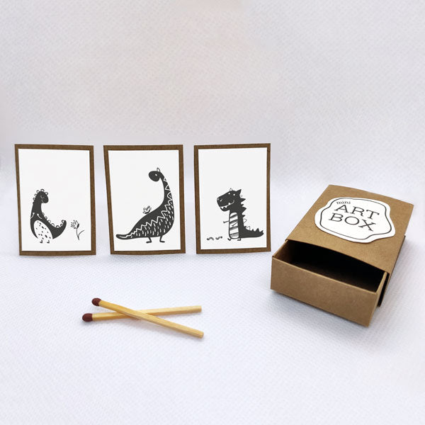 Mini Art - Dinosaurs (4 pcs)