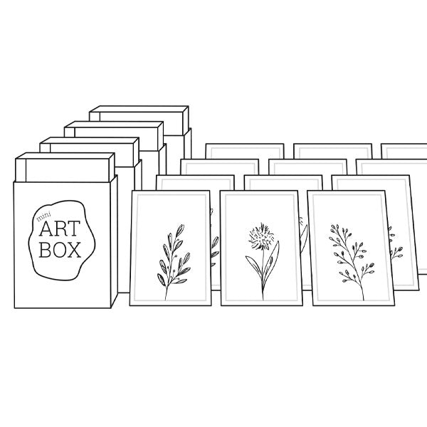 Mini Art - Flowers (4 pcs)