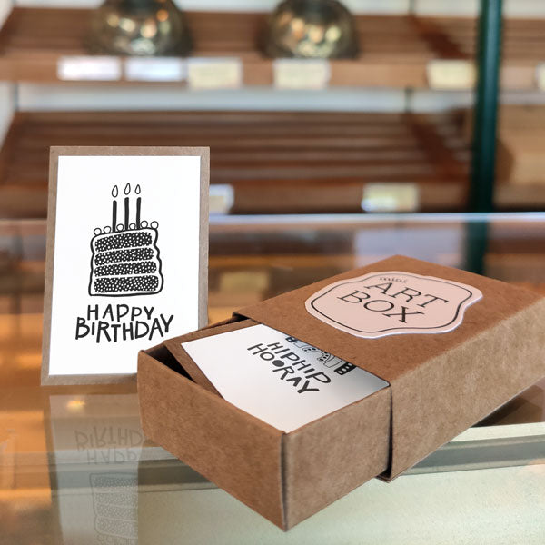 Mini Art - Happy Birthday (4 pcs)
