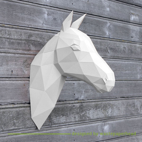 Horse – White