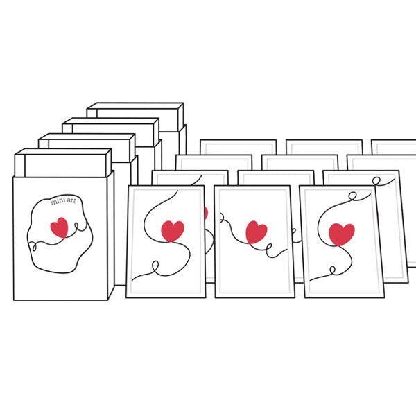 Mini Art - Love (4 pcs)