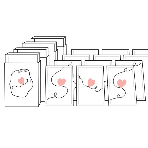 Mini Art - Love Pink (4 pcs)