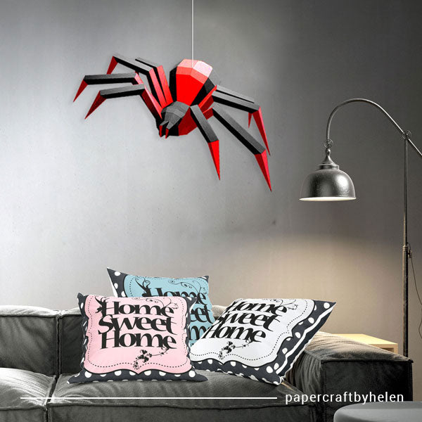Spider - Black Red