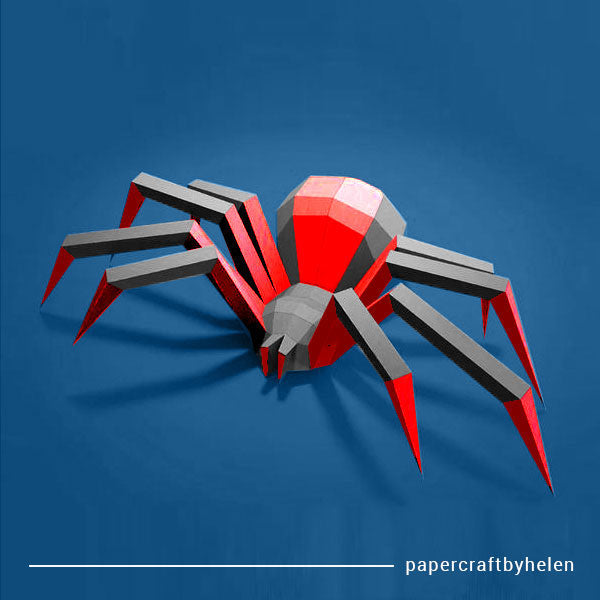 Spider - Black Red