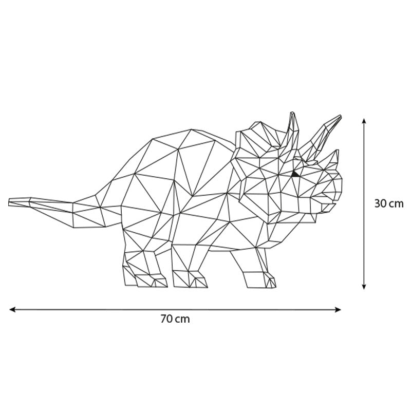 Triceratops 3D Papercraft Kit