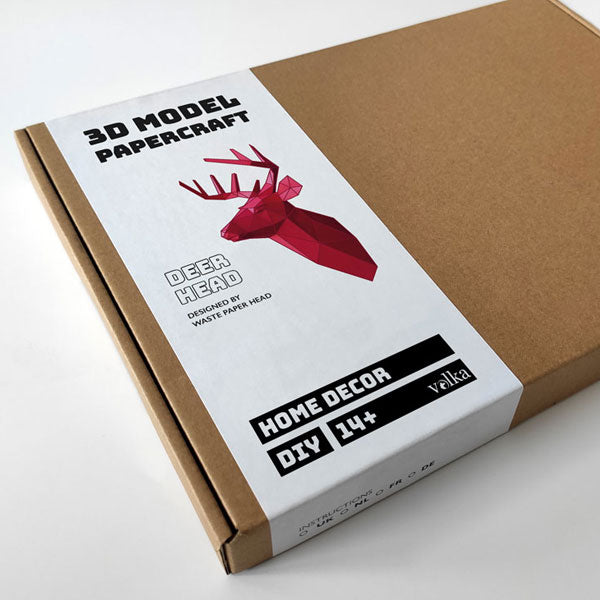 Deer Head – Red