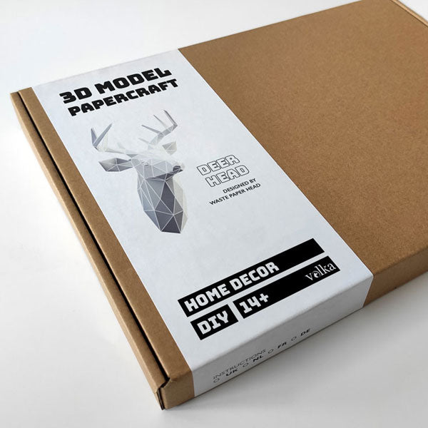 Deer Head – White