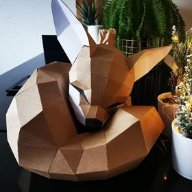 DIY Pakket 3D Papercraft Vos review