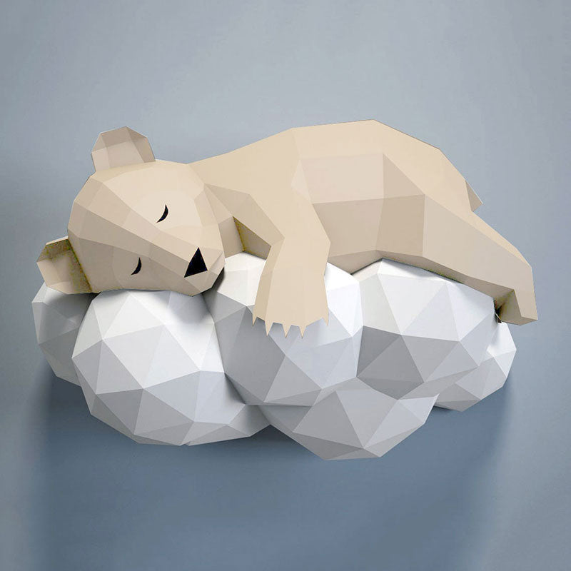 Sleeping Bear 3D Papercraft Kit