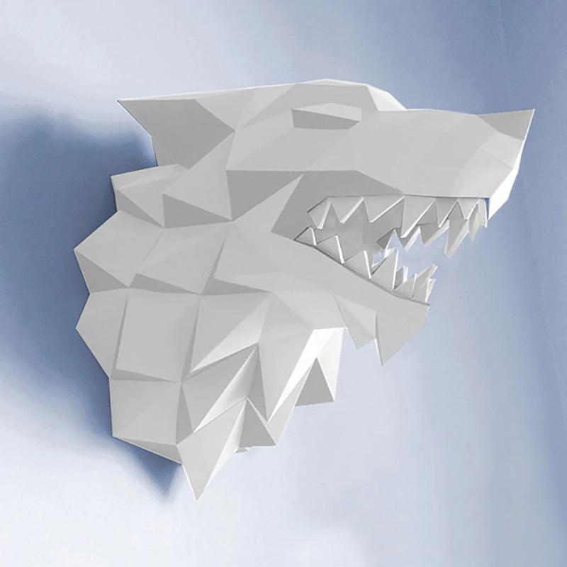 Direwolf 3D Papercraft Kit
