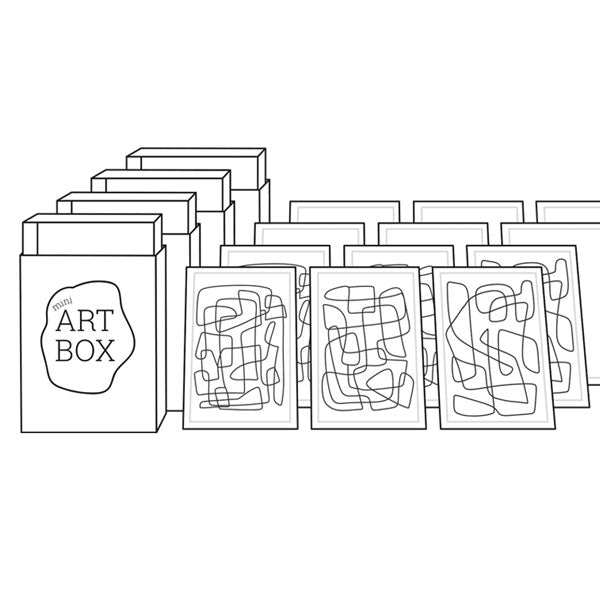 Mini Art - Line Art (4 pcs)