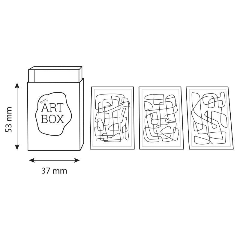 Mini Art - Line Art (4 pcs)