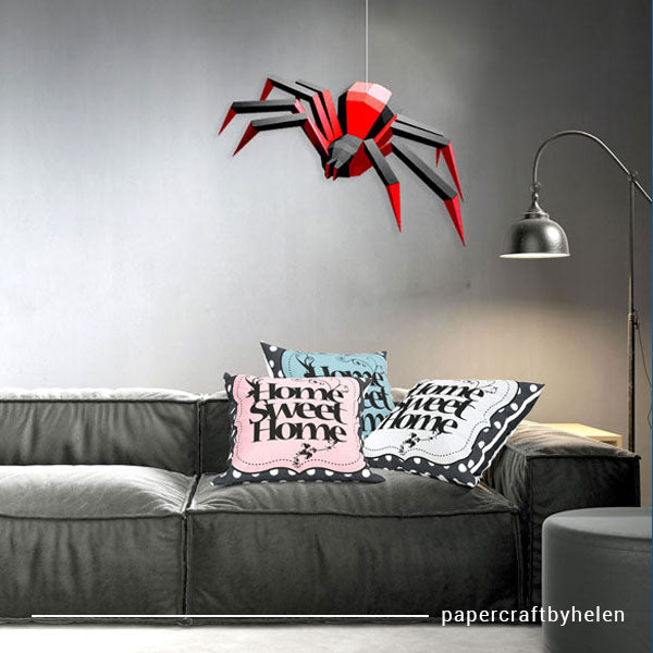 Spider - Black Red