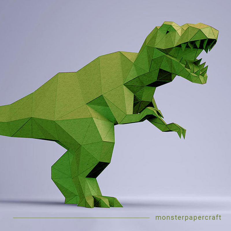 T-Rex 3D Papercraft Kit